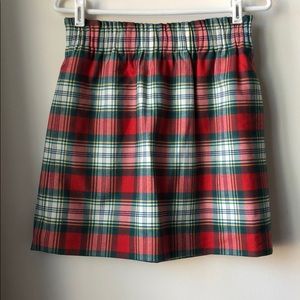 J. Crew Plaid Skirt